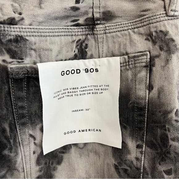 ✨FLASH SALE✨Good American 90s Marbled High Rise Jeans✨FINAL PRICE✨ - Picture 10 of 11